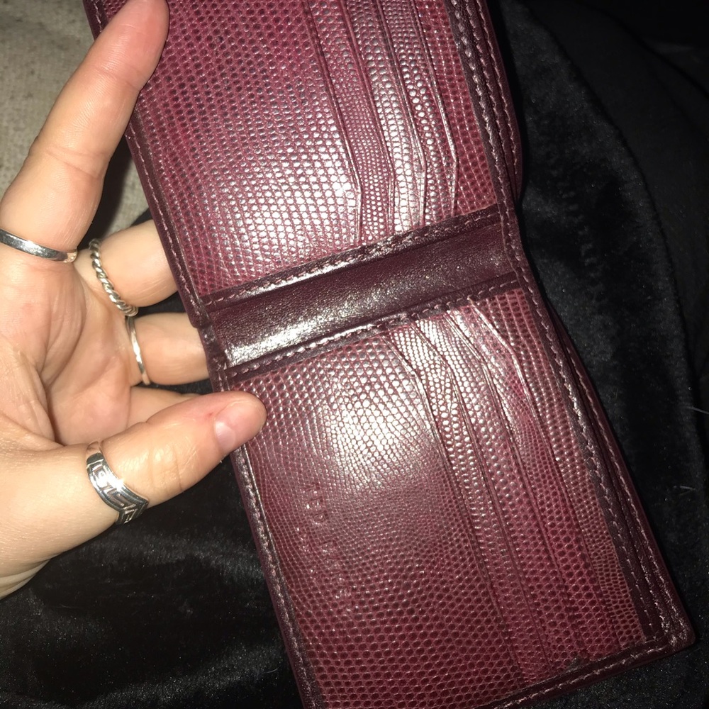 TED BAKER burgundy Wallet!